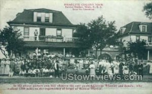 Israelite Colony, Cart pushed by George Wheeler in Benton Harbor, Michigan