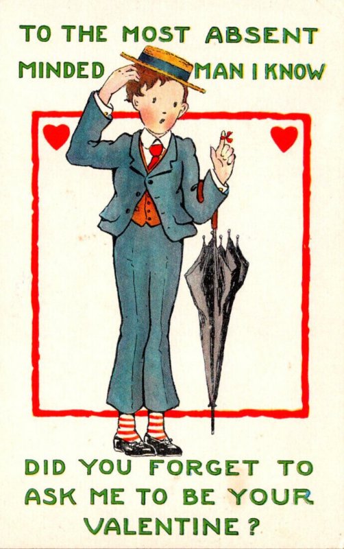 Valentine's Day With Absent Minded Man