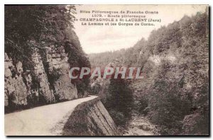 Postcard Ancient Sites Picturesque Franche Comte Route Picturesque St Laurent...