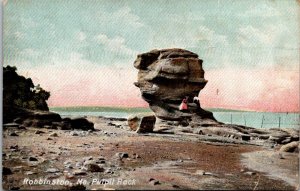 Pulpit Rock, Robbinston ME c1907 Vintage Postcard U23