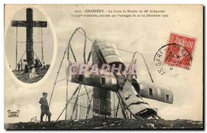 Old Postcard Chambery La Croix Du Nivolet couchee by 39ouragan & # 22 Septemb...