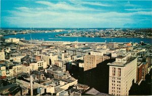 Birdseye Crescent City New Orleans Louisiana Robertson Postcard 21-2807