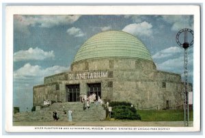 c1920's Chicago Illinois Adler Planetarium & Astronomical Museum Park Postcard