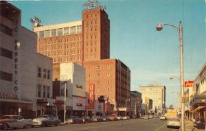 Jackson Mississippi~Capitol Street~Heidelberg Hotel~JC Penney~50s Gordons Truck