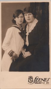 RPPC Lot (3 cards) 2 Studio Shots W/ Mother and Daughter & 1 Wedding Shot