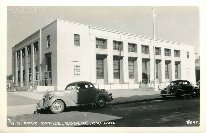 OR, Eugene, Oregon, Post Office, No. 42, RPPC