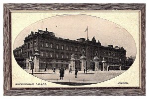 London Buckingham Palace , wood border