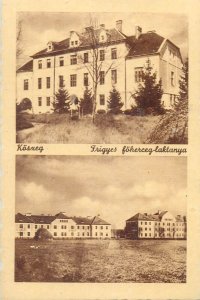Hungary Kőszeg Frigyes főherceg-laktanya Archduke Frederick's mansion postcard