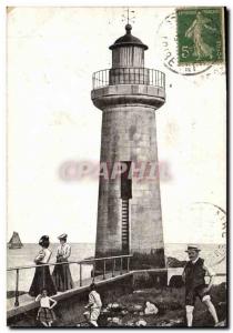 Old Postcard Lighthouse St Nazaire Ville flagship es Martin