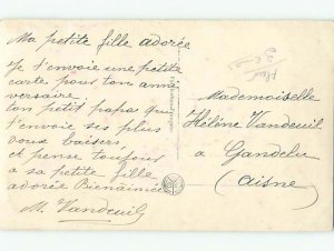 tinted rppc c1910 BEAUTIFUL FLOWERS AC9269