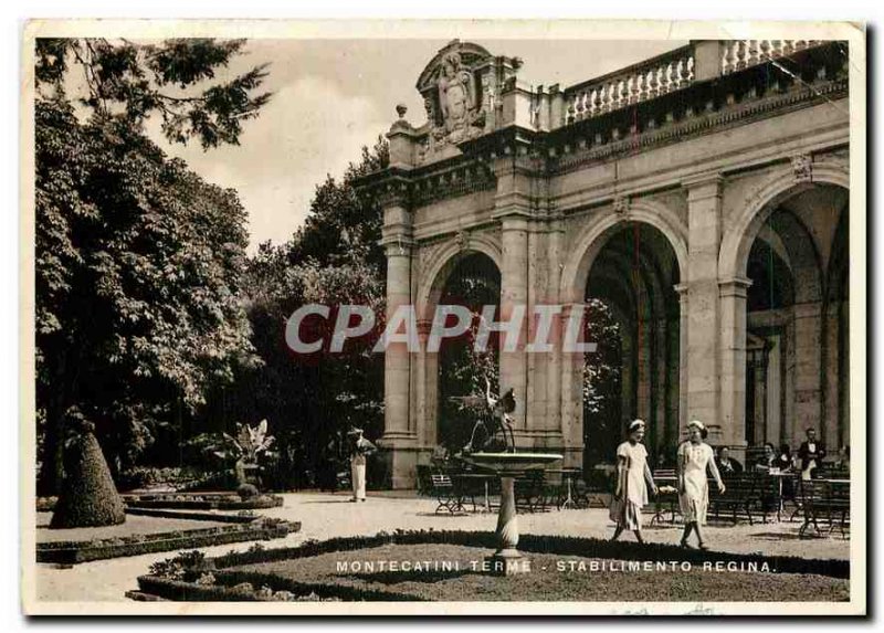 Postcard Modern Stabilimento Montecatini Terme Regina