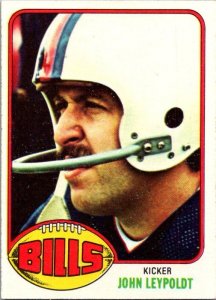 1976 Topps Football Card John Leypoldt Buffalo Bills sk4251