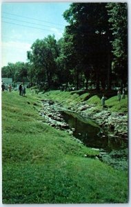 Postcard - Model Of Palestine On Lake Chautauqua, New York