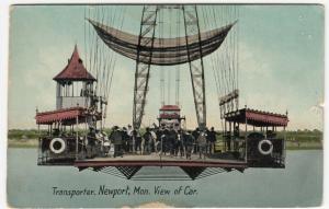 Monmouthshire; Transporter, Newport, View Of Car PPC By Philco, Unposted, c 1910