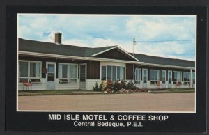 PEI CENTRRAL BEDEQUE Mid Isle Motel & Coffee Shop, 24 Unit Motel ~ Chrome