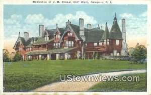 Residence of JR Drexel - Newport, Rhode Island RI  