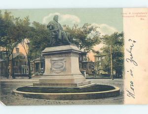 Pre-1907 MONUMENT Portland Maine ME A2259