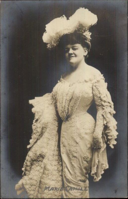 Vaudeville Actress Marie Cahill c1905 Real Photo Postcard