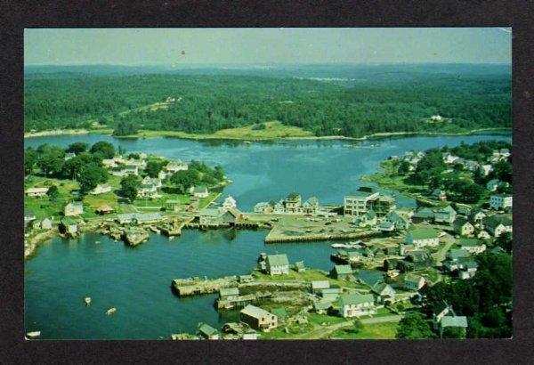 MAINE VINALHAVEN ME Shopping Center Mall Postcard PC