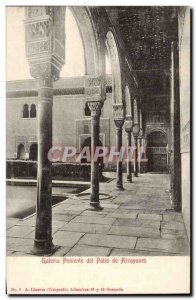 Spain Espana Spain Old Postcard Galeria del Poniente Patio Arayanes