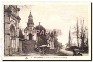 Old Postcard Betharram 1 and 2nd stations of Calvary Automotive