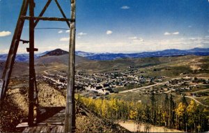 Colorado Cripple Creek Panoramic View As Seen From Abandoned Gallows