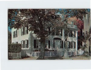 Postcard The Macy Mansion, Nantucket, Massachusetts, USA