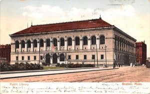 Public Library in Boston, Massachusetts