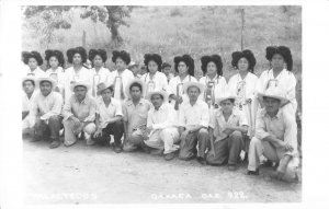 Oaxaca Mexico Yalaltecos Real Photo Vintage Postcard AA56435