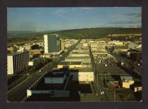 BC View PRINCE GEORGE BRITISH COLUMBIA CANADA POSTCARD