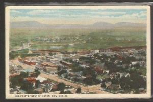 Panorama Raton New Mexico 1920c postcard