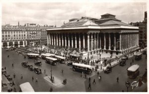 Vintage Postcard 1930's Et SES Merveilles France La Bourse The Stock Exchange