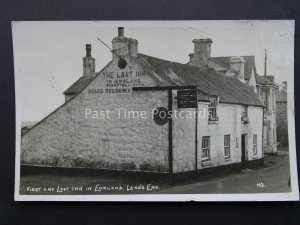 Cornwall LANDS END First & Last Inn c1940s RP Postcard