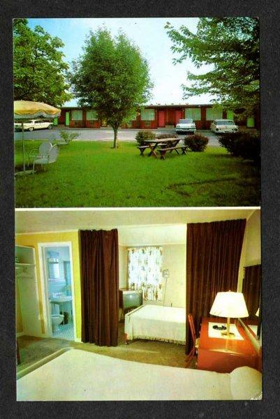 PA Klein's Motel ALLENTOWN PENNSYLVANIA PENN Postcard