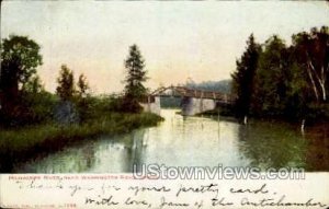 Milwaukee River - Wisconsin WI Postcard