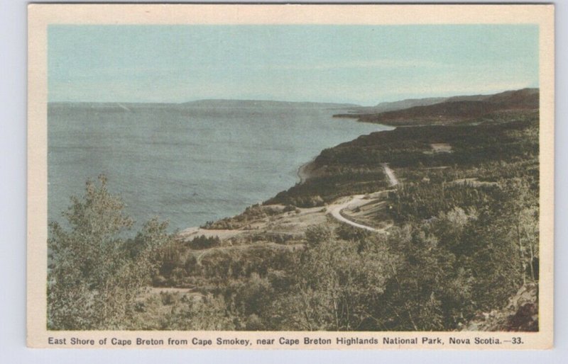 View From Cape Smokey, Cabot Trail, Cape Breton, Nova Scotia, PECO Postcard