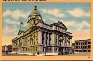 Indiana Fort Wayne Allen County  Court House 1953