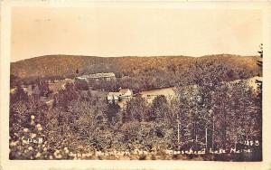 Squaw Mountain Inn Moosehead ME RP Postcard