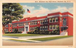 ELIZABETH CITY NORTH CAROLINA POSTCARD c1940S