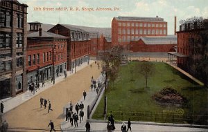 12th Street, P. R. R. Shops Altoona, Pennsylvania PA  