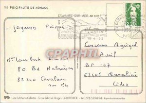 Modern Postcard Principality of Monaco