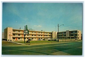 c1950's Travel Lodge & Restaurant Building View Springfield Illinois IL Postcard