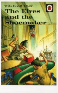 The Elves & Shoemaker Ladybird First Edition Book Postcard