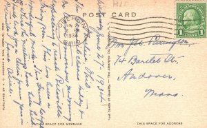 Vintage Postcard 1934 Phoenix Memorial Chapel Parish A.G. Comings & Son Pub