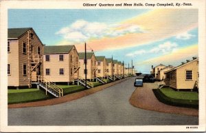 Linen PC Officers Quarters and Mess Halls Camp Fort Campbell Kentucky Tennessee