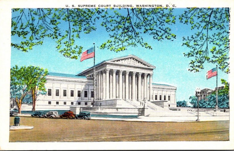 Drawing Of The United States Supreme Court Building Background