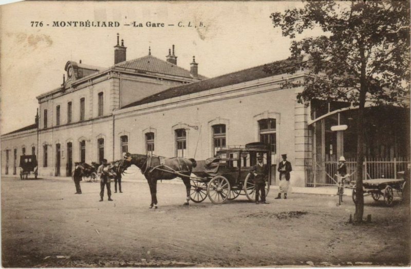 CPA Montbeliard La Gare FRANCE (1099291)