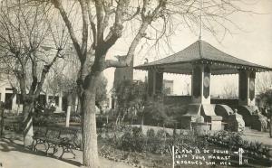 1940s Nogales Sonora Mexico RPPC Photo Postcard 13 July Market 12963