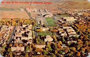 Wyoming Laramie Aerial View Of The University Of Wyoming Campus