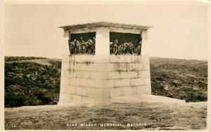 Vintage RPPC Postcard Allan Wilson Memorial Matopos Zimbabwe Africa